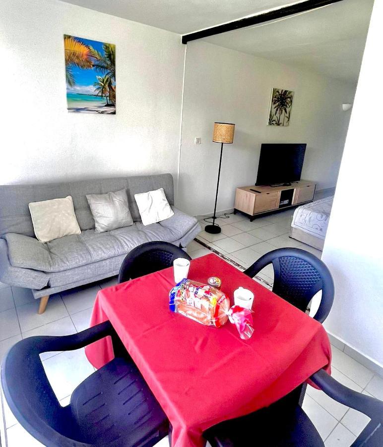 Studio Vue Mer Village Viva Bas Du Fort, Gosier 르 고지에 외부 사진